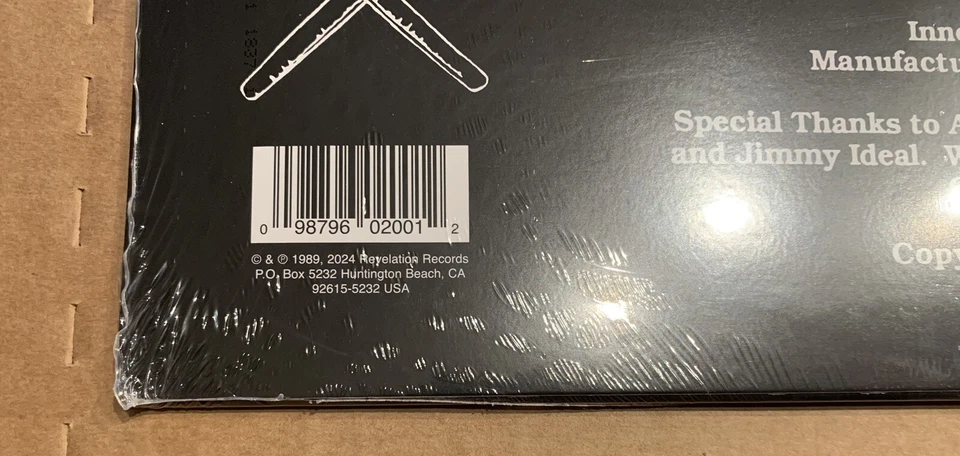 JUDGE Chung King Can Suck It LP Blue Vinyl SEALED-Youth Of Today Project X - Image 4 of 4