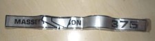 Massey ferguson 375 hood decals mf stickers