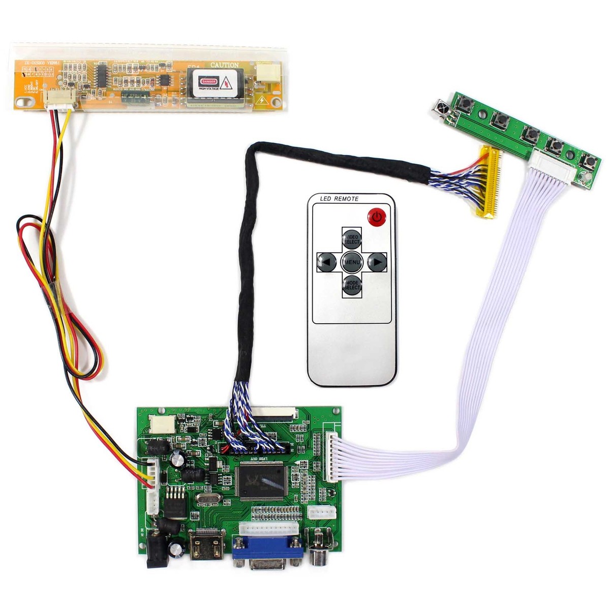 HDM I VGA AV LCD Driver Board For 15.4 HDM I VGA AV LCD Driver Board For 15.4