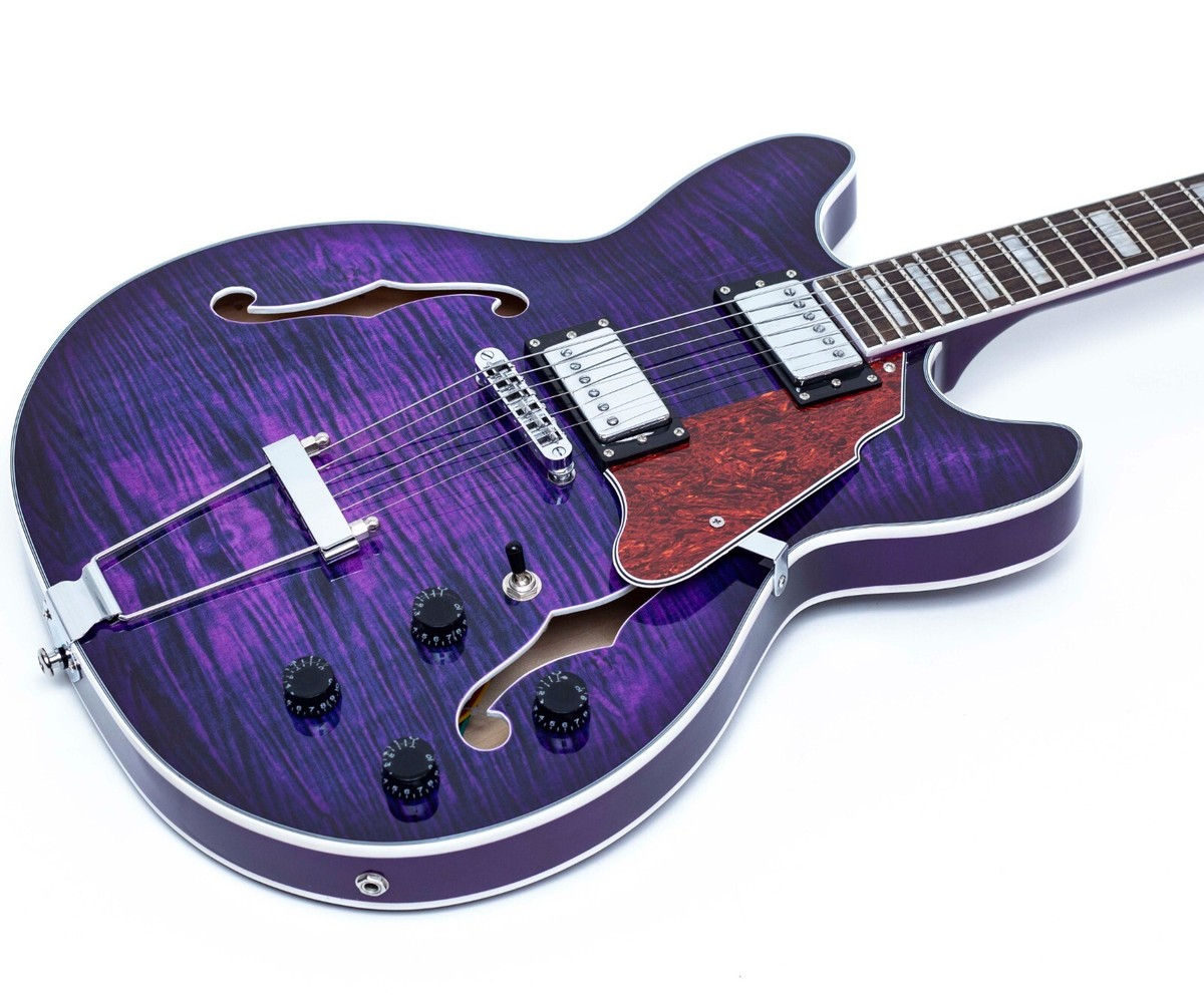 Grote Jazz Electric Guitar Semi-Hollow Body Trapeze