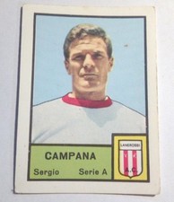 FIGURINA MIRA CALCIATORI 1964 / 65-LANEROSSI VICENZA-SERGIO CAMPANA - NUOVA 