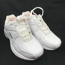Nueva Zapatilla Deportiva FILA Admire Para Mujer Talla 8 5HGW3000-173 Blanca Con Cordones [33]