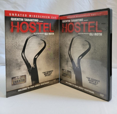 Hostel (DVD, 2006) Unrated Wide-screen Cut.