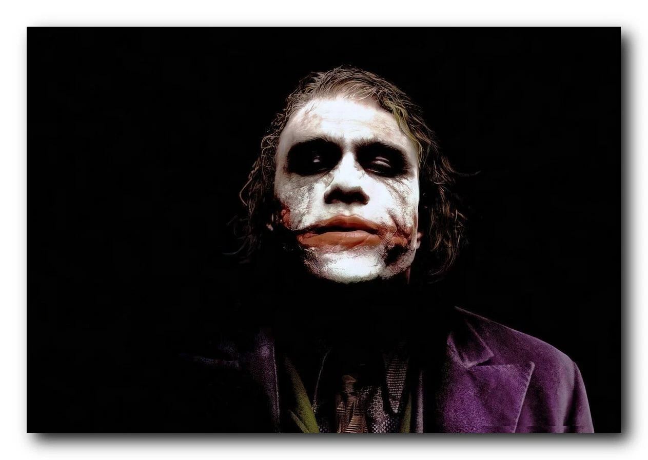 Heath Ledger Poster 24x36 Inch Photo Rare Print Wall Art Print - The Joker
Opens in a new window or