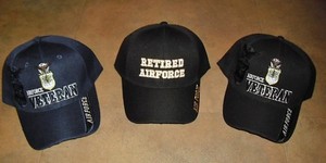 US Air Force hat lot of 3 hats cap 