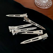 5/8/10 Pcs Metal Silver Hair Clips for Women Styling Sectioning Salon Hairpin Cl