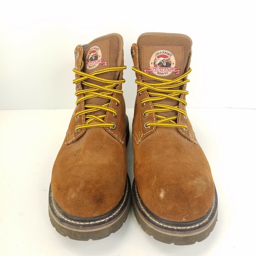 Brahma Bravo Waterproof Ankle Boots Brown Leather Wor… Gem