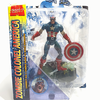 Marvel ZOMBIE COLONEL AMERICA figure NEW Diamond Select Toys