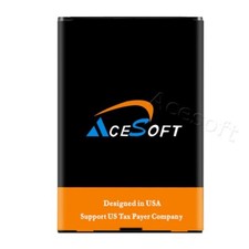 Long Lasting AceSoft 1800mAh Excellent Extra Battery for ZTE Cymbal-G LTE Z232TL