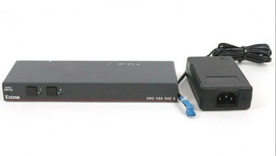 Extron SW2 VGA DA2 A/AF Switcher w/ Power Supply