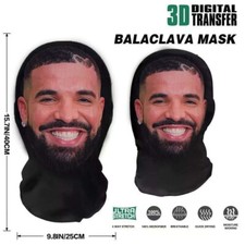 Drake Mask full face funny role play celebrity