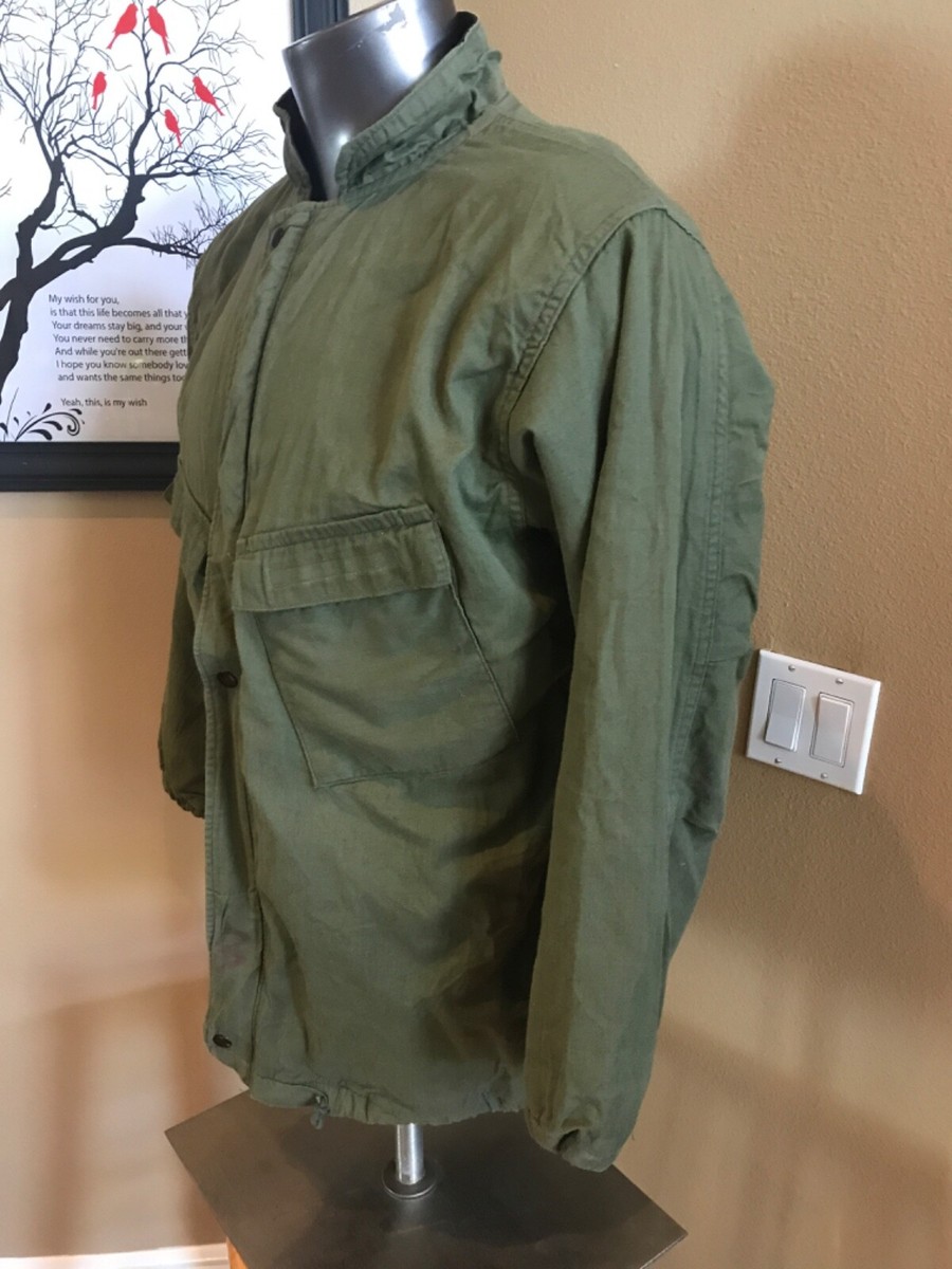 Vintage US Army Military Jacket Suit Chemical Protective