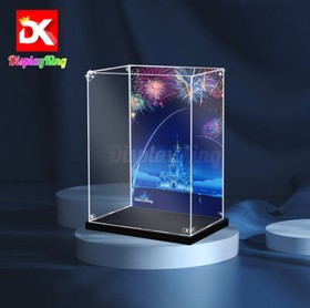 Display King-Display case with screw for Lego The Disney Castle 71040 (US STOCK)