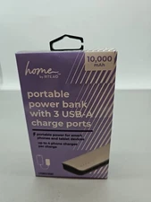 Home By Rite Aid Portable Power Bank New