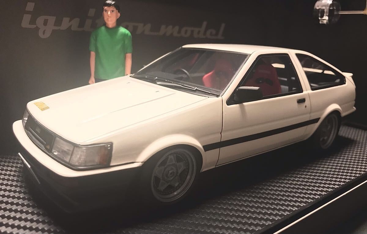 ミニカー ignition model Toyota Corolla Levin 1/43 IG Ignition Model Toyota Corolla Levin TE27 (Green) Car