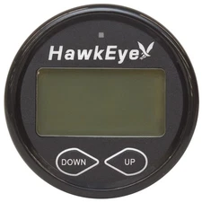 Hawkeye Boat Depth Sounder Display Gauge DT2B | 2 Inch Black