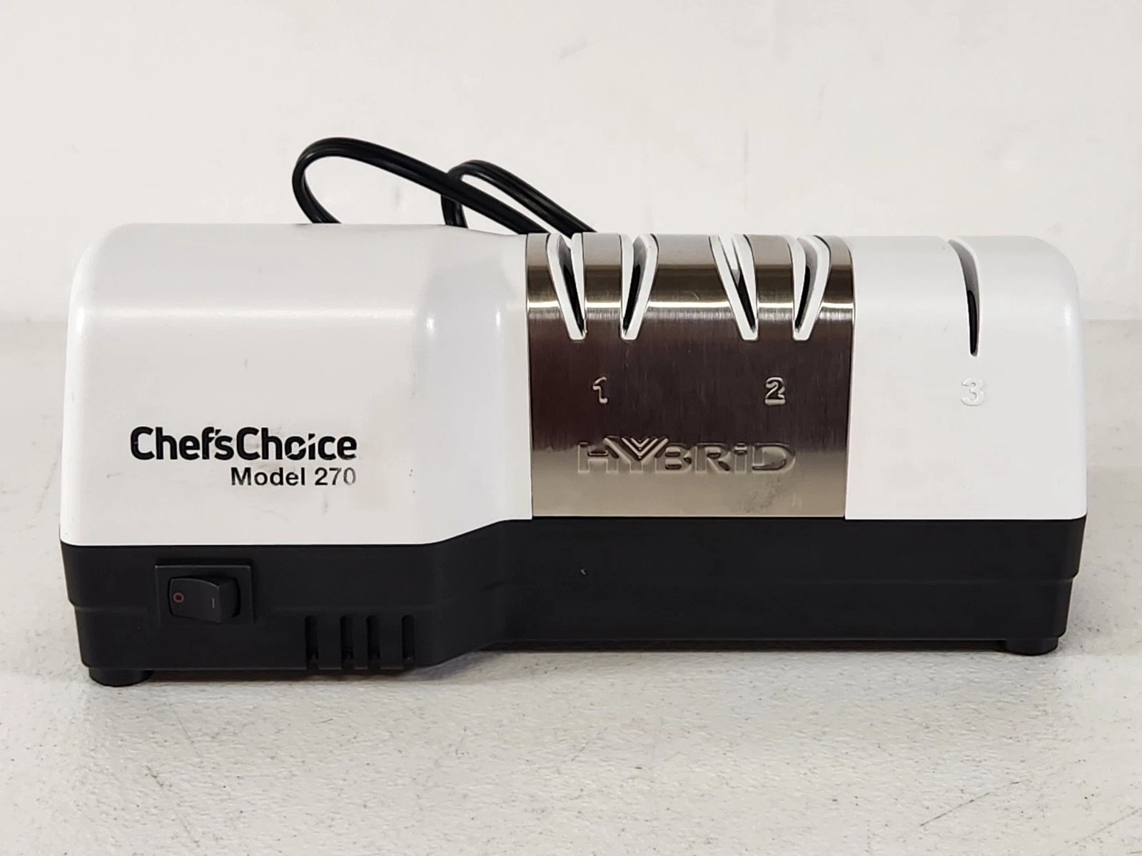 Chef'sChoice 270 Diamond Hone Hybrid Electric Knife Sharpener White