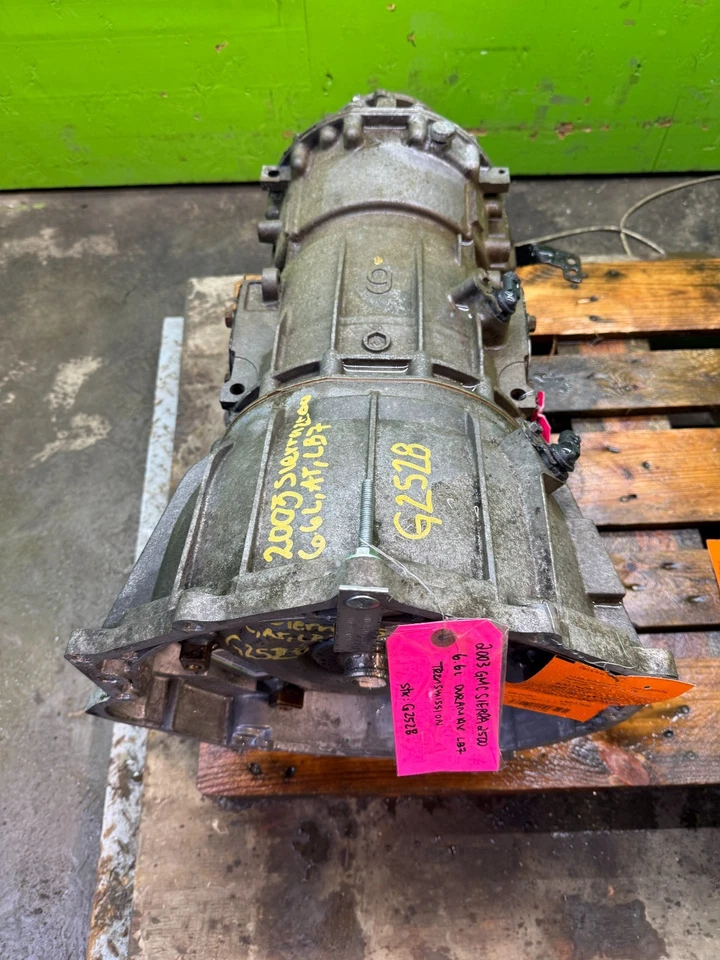 03 CHEVROLET GMC SIERRA SILVERADO 3500HD ALLISON 5SP AUTO TRANSMISSION LB7 4wd - Image 4 of 4