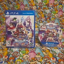 BlazBlue Central Fiction PS4 - Case Disc Art - 2D Fighting Game - Tested CIB