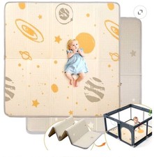 JoyStone Baby Play Mat, 50" X 50" Extra Large Reversible Foam Play Mat,...
