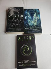 LOT OF 3 ALIEN Aliens: The Official Movie Novelization Mass Market Paperback