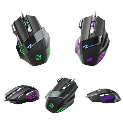 Personalized Gaming Experience with 5500 DPI Mouse and Ergonomic Design - Afbeelding 11 van 13