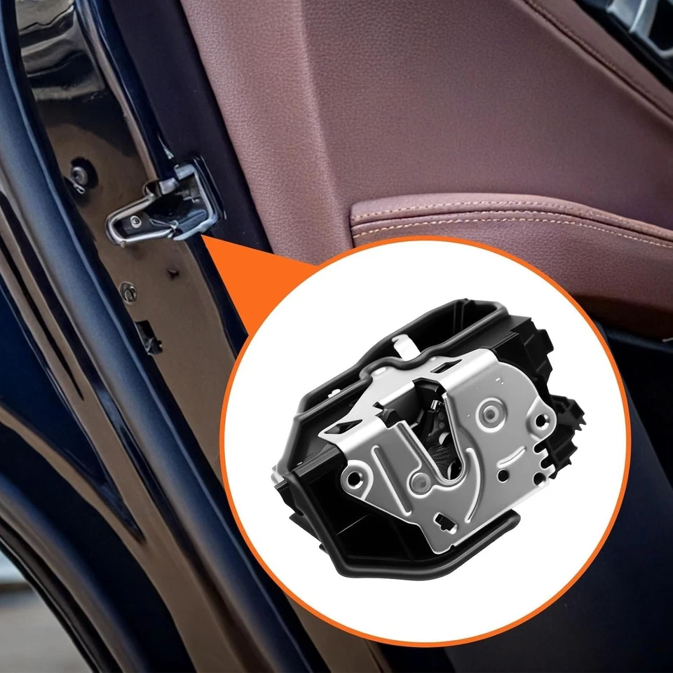 Front Left Door Lock Actuator for BMW 320i 323i 328i 335i 430i 528i 535i X3 X5 Foto 4 de 4