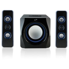 iLive Surround Durable Bluetooth Speaker, Set of 3, Black (iHB23B)