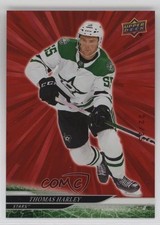 2024-25 Upper Deck Series 2 Outburst Red 22/25 Thomas Harley #303 17nu