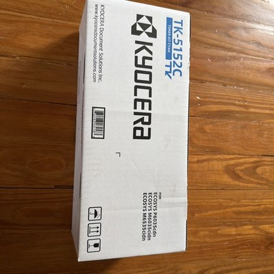 Genuine Kyocera Mita TK5152C Cyan Toner Cartridge ECOSYS P6035cdn M6035/6535cidn