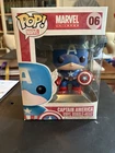 Funko Pop! Marvel U. Captain America #06 – VAULTED – Original Early Run – MINT