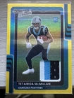 2025 Donruss Optic Football Neon Yellow Tetairoa McMillan #DTBH-TMN