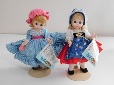 Vint. Madame Mme. Alexander Nursury Ryme/Fairy Tale 8'' Dolls, Miss Muffet Gretel