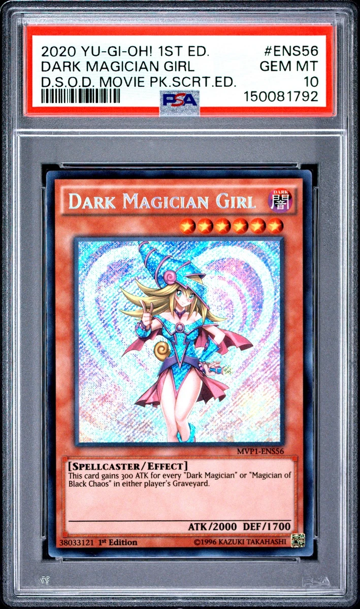 Dark Magician Girl Yu-Gi-Oh! TCG Professional Sports Authenticator