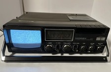 Hanimex 531-1 Portable TV Radio Cassette Recorder CRT 1980 AC/DC Vintage