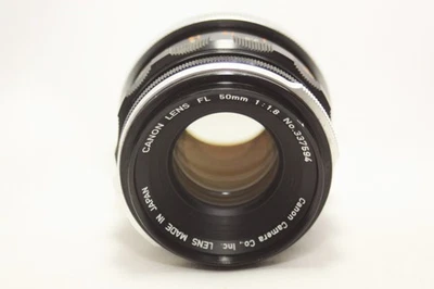 [AS IS] Canon FL 50mm f/1.8 Manual Focus Standard Lens Only From Japan #A102011 - Image 1 of 4