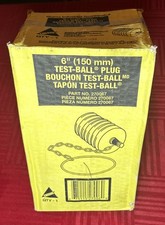 CHERNE 270-067 SINGLE SIZE 6" INCH TEST BALL PNEUMATIC PLUG PLUMBING SEWER