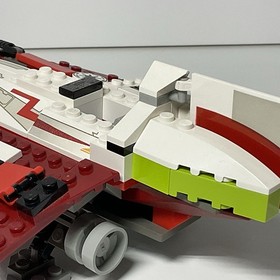 LEGO Star Wars Jedi Starfighter 7143 100% Complete set No box or instructions