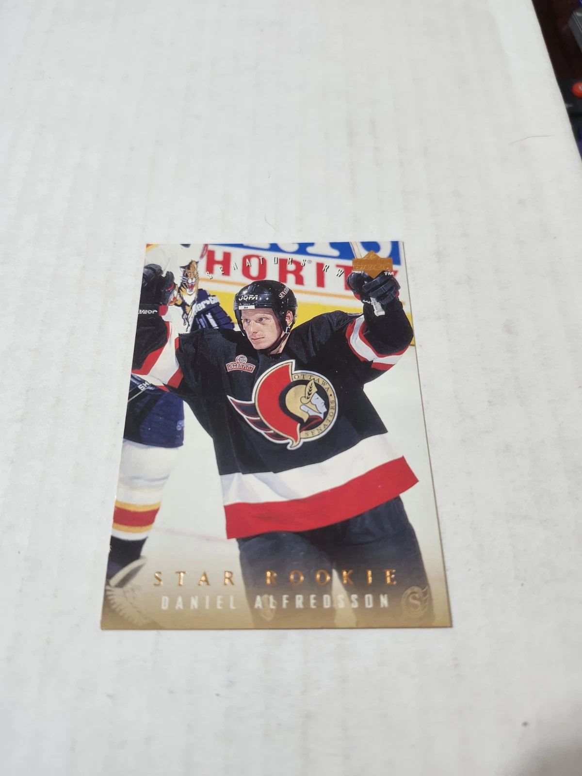 Daniel Alfredsson trading card