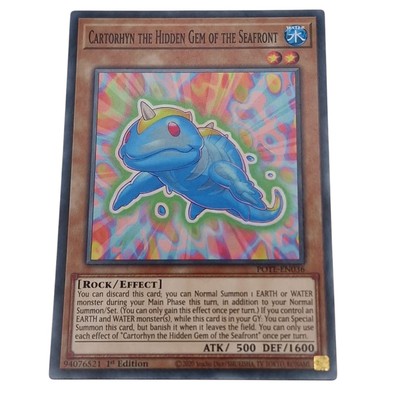 Yu-Gi-Oh! Power Of The Elements Cartorhym The Hidden Gem Of The Seafront EN036