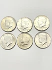 1964 Kennedy Half Dollars Lot of (6) - 90% Silver