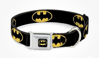 Buckle-Down Collar - Batman - 1.5'' Wide - Fits 18-32'' Neck - Large