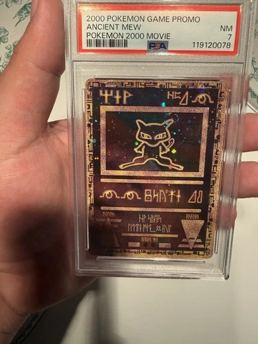 2000 POKEMON GAME MOVIE POKEMON 2000 MOVIE ANCIENT MEW PSA 7