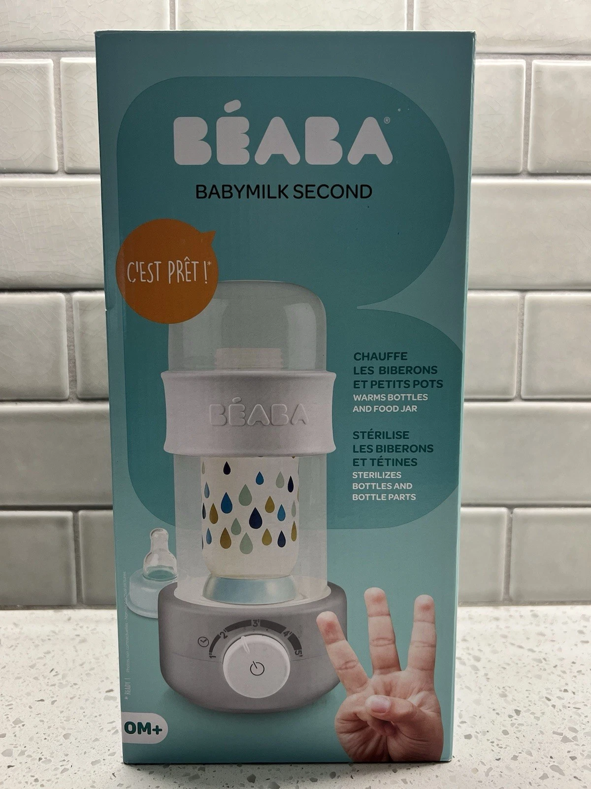 BEABA-BABYMILK SECOND Warms Bottles & Food Jars — NEW In Box
Opens in a new window or tab