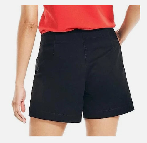 Short de sport été femme taille moyenne poches noir Nautica taille 6 - Photo 2/2