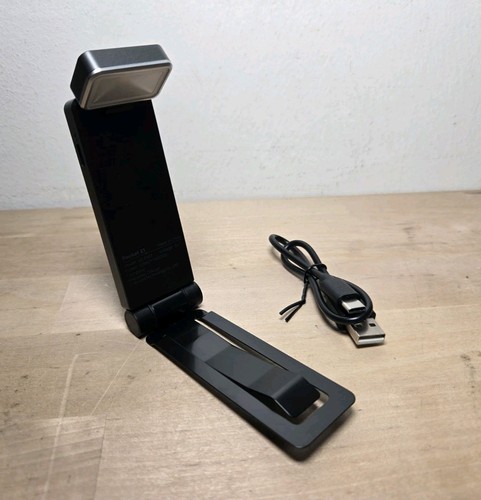 86LUX Pocket E1 Reading Book Light Ultralight Clip-on LED Rechargeable - Grey - Picture 2 of 6