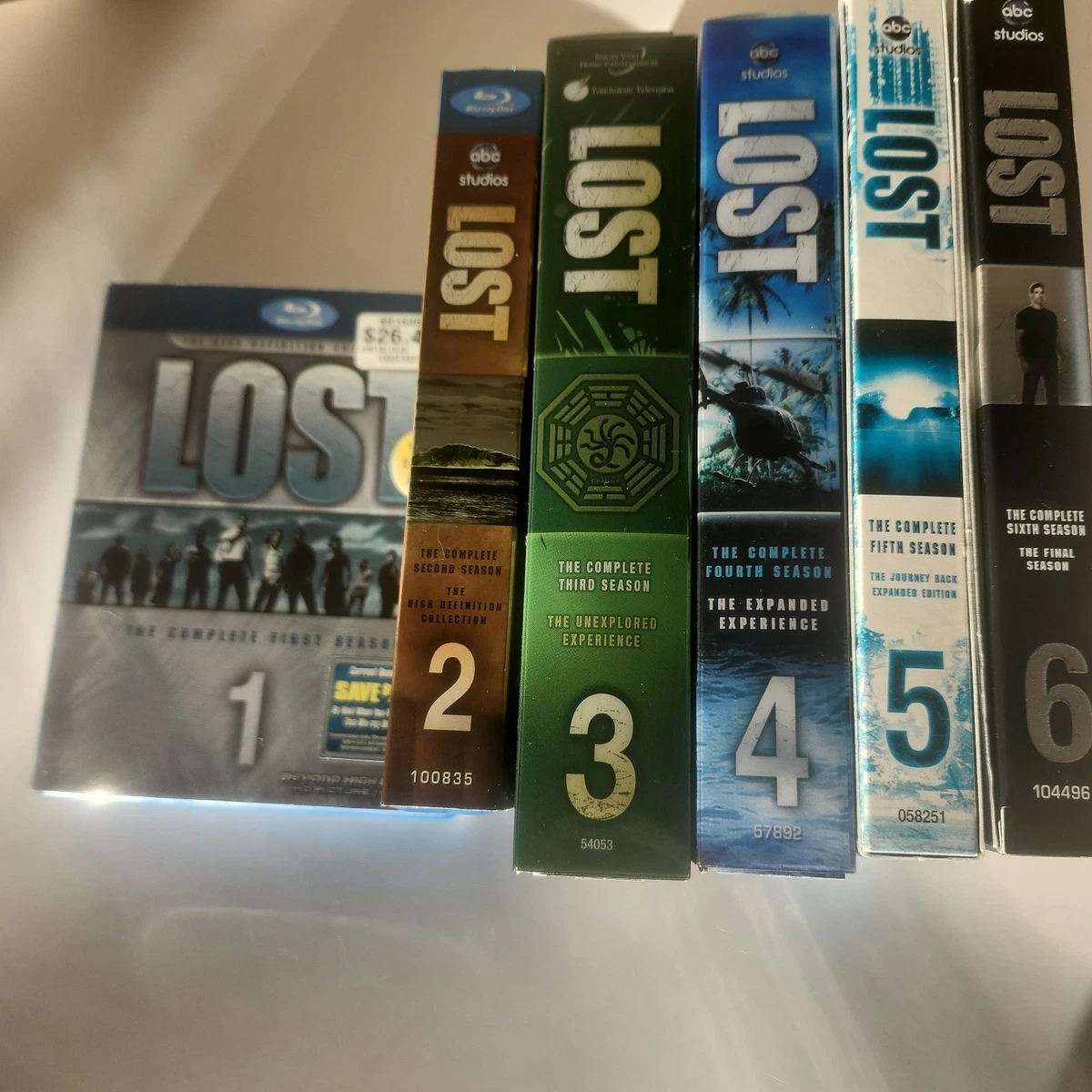 Lost Season 1 6 DVDs & Blu-ray Discs for sale | eBay
