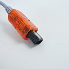 Dreamcast Official Controller HKT-7700 Clear Orange Controll Pad SEGA 9163