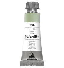 MaimeriBlu Superior Watercolor Paint 12ml-Green Earth