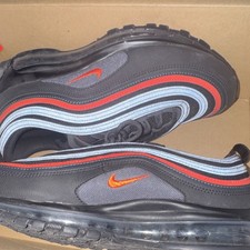 Nike Air Max 97 921826-018 Black Anthracite Picante Red Men's Low Top Sneaker